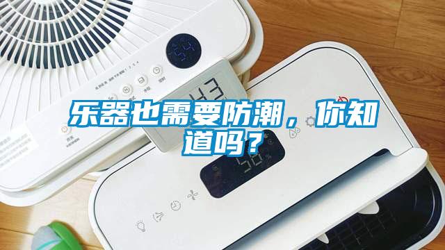 樂器也需要防潮，你知道嗎？