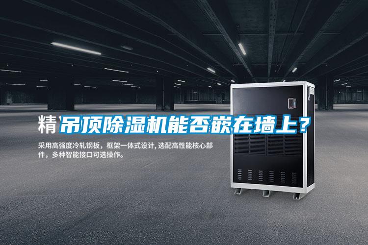 吊頂除濕機能否嵌在墻上？