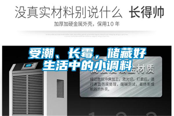 受潮、長霉，儲藏好生活中的小調料