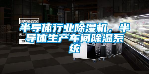 半導體行業(yè)除濕機，半導體生產車間除濕系統(tǒng)