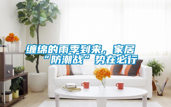 纏綿的雨季到來，家居“防潮戰”勢在必行