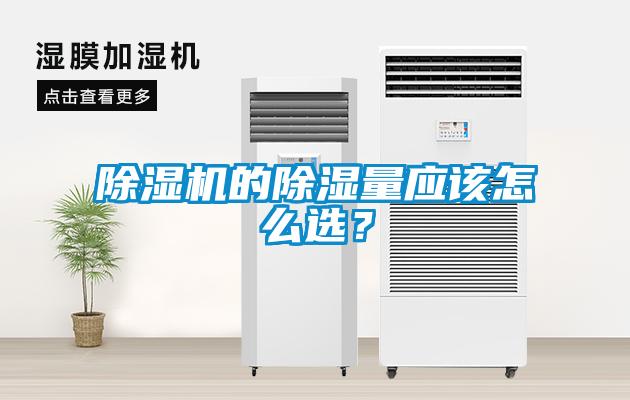 除濕機的除濕量應(yīng)該怎么選？