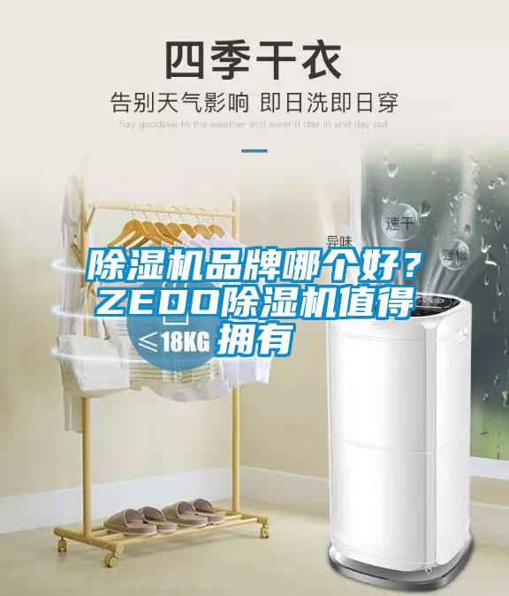 除濕機品牌哪個好？ZEDO除濕機值得擁有