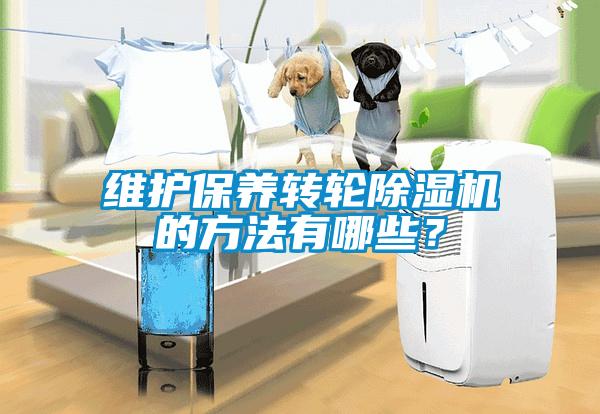 維護保養(yǎng)轉(zhuǎn)輪除濕機的方法有哪些？