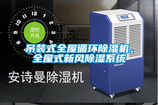 吊裝式全屋循環除濕機，全屋式新風除濕系統