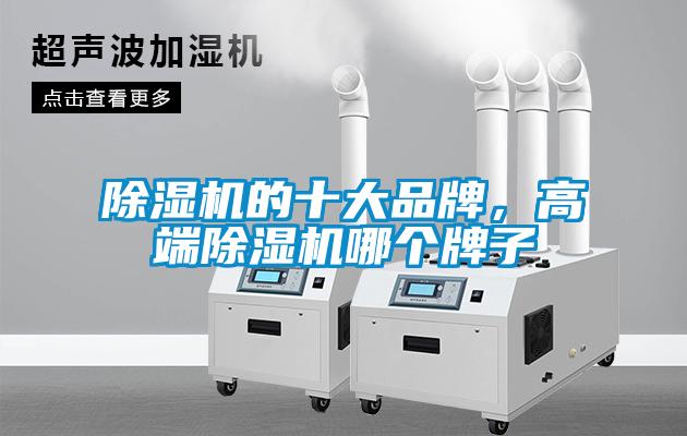 除濕機的十大品牌，高端除濕機哪個牌子