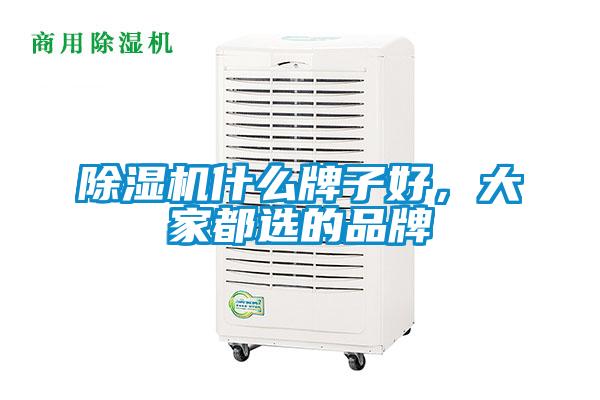 除濕機什么牌子好，大家都選的品牌