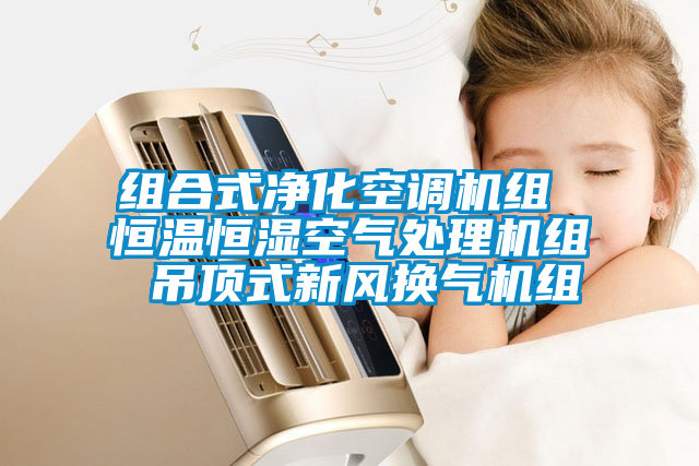 組合式凈化空調(diào)機組 恒溫恒濕空氣處理機組 吊頂式新風換氣機組