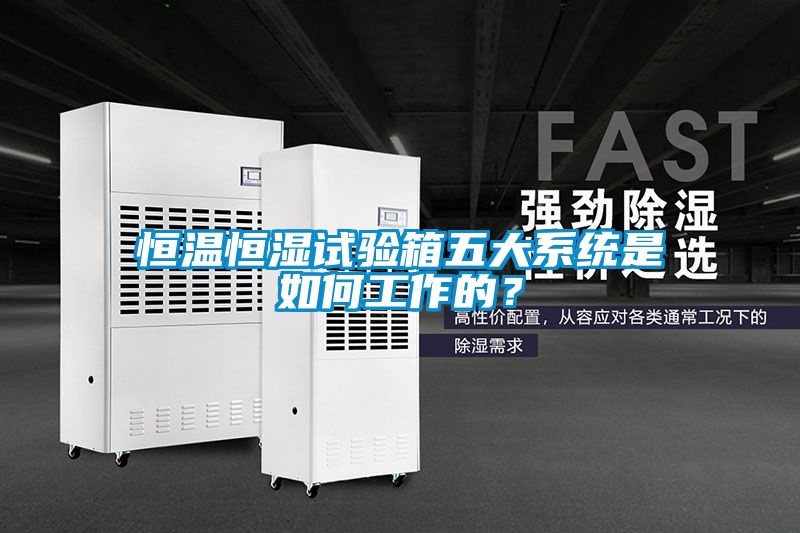 恒溫恒濕試驗箱五大系統是如何工作的？