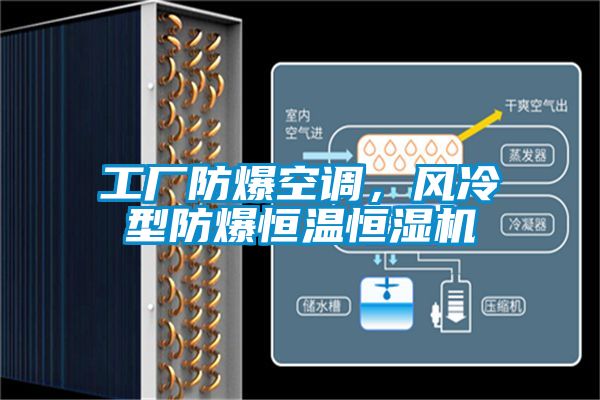工廠(chǎng)防爆空調(diào)，風(fēng)冷型防爆恒溫恒濕機(jī)