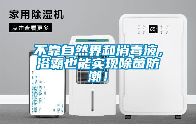 不靠自然界和消毒液，浴霸也能實(shí)現(xiàn)除菌防潮！